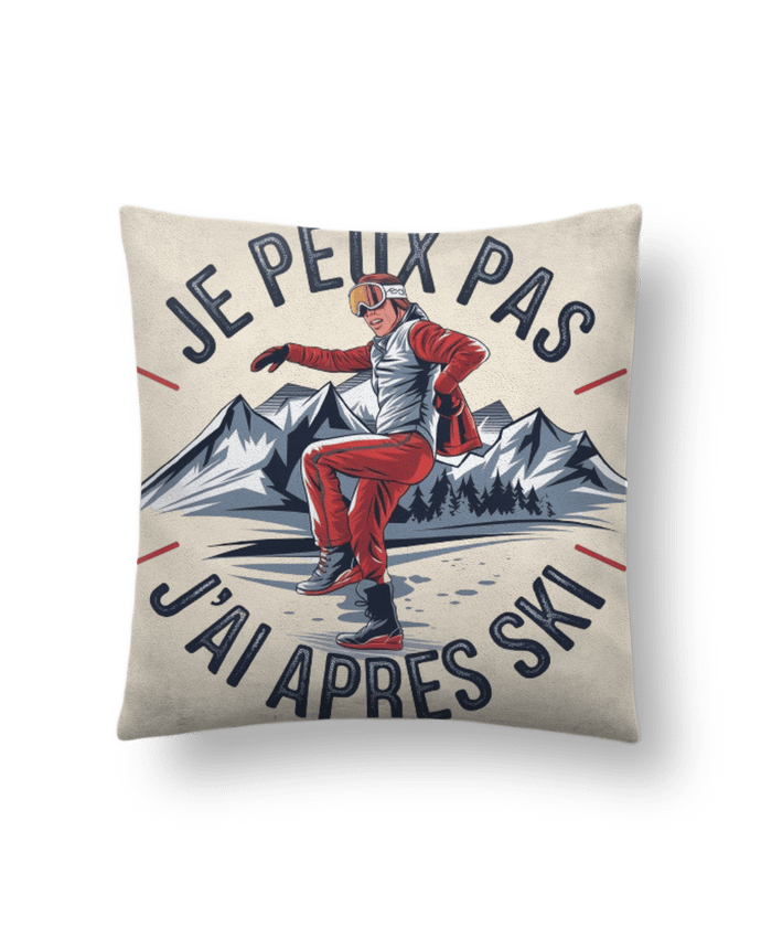 Coussin suédine je peux pas j'ai après ski par bwilfy