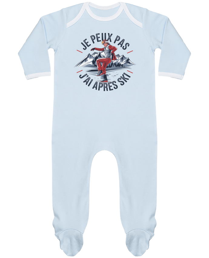 Body Pyjama Bébé je peux pas j'ai après ski par bwilfy