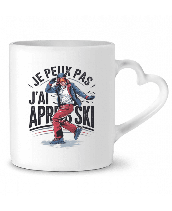 Mug coeur je peux pas j'ai après ski par bwilfy