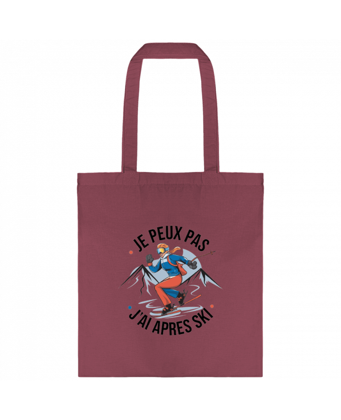 Tote-bag je peux pas j'ai après ski par bwilfy