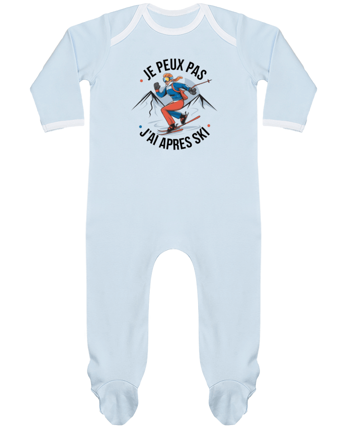 Body Pyjama Bébé je peux pas j'ai après ski par bwilfy