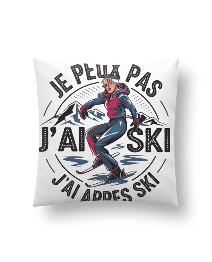 Coussin je peux pas j'ai après ski par bwilfy
