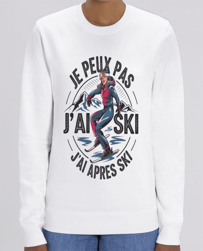 Sweat-shirt je peux pas j'ai après ski Par bwilfy
