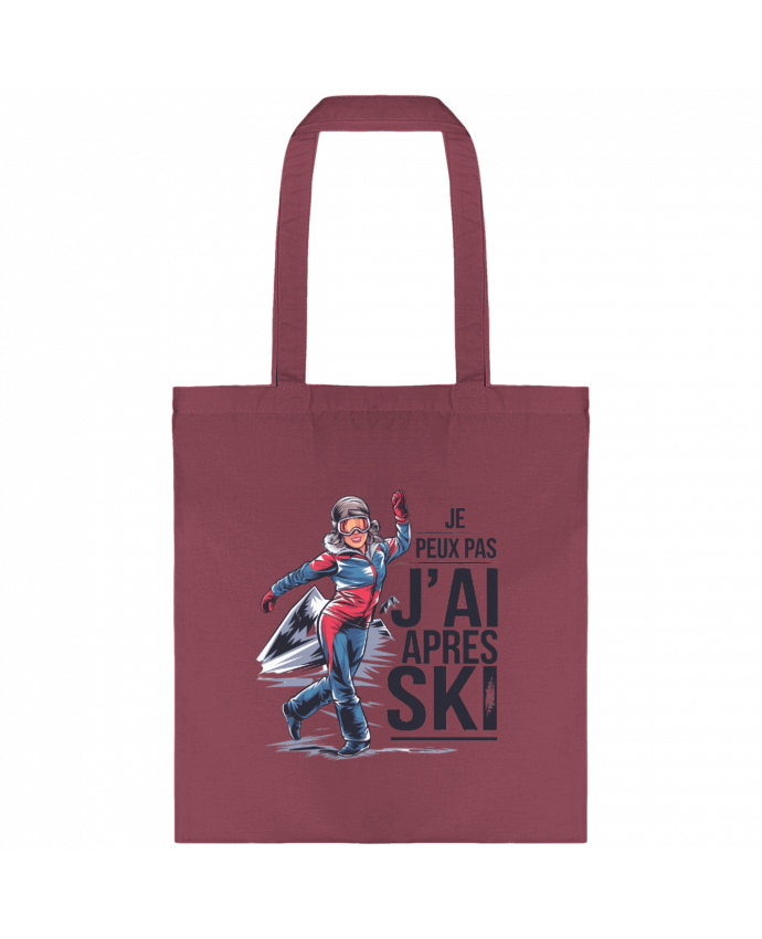 Tote-bag je peux pas j'ai après ski par bwilfy
