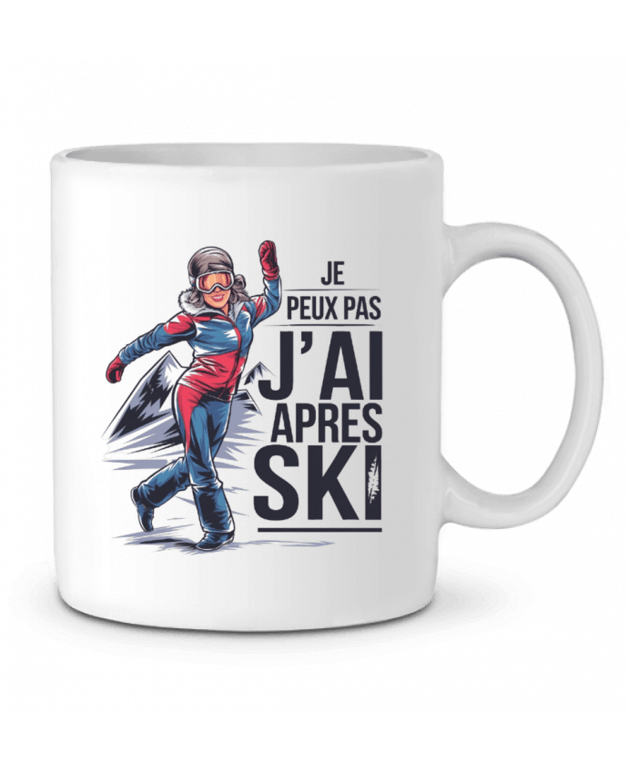 Mug  je peux pas j'ai après ski par bwilfy