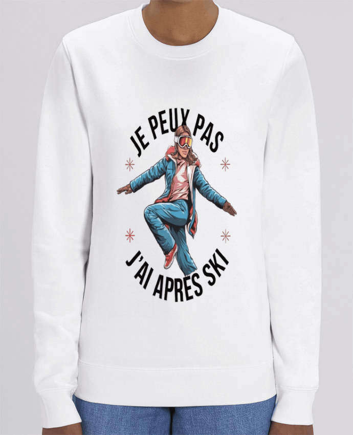 Sweat-shirt je peux pas j'ai après ski Par bwilfy