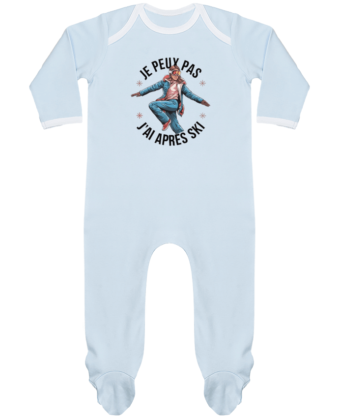 Body Pyjama Bébé je peux pas j'ai après ski par bwilfy