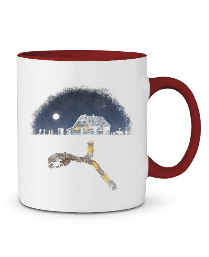 Mug bicolore Always Digging Florent Bodart
