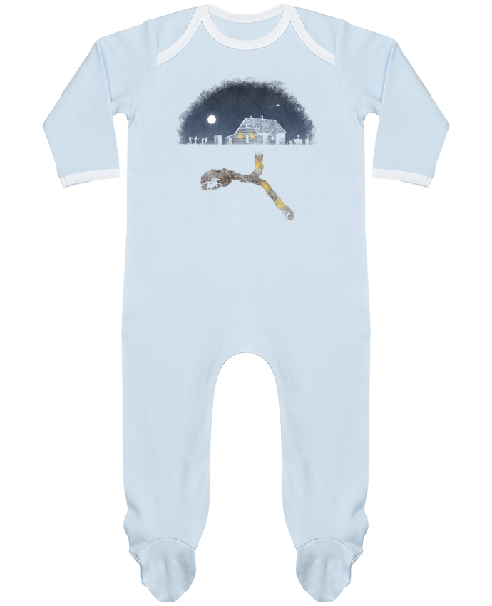 Pijama Bebé Manga Larga Contraste Always Digging por Florent Bodart