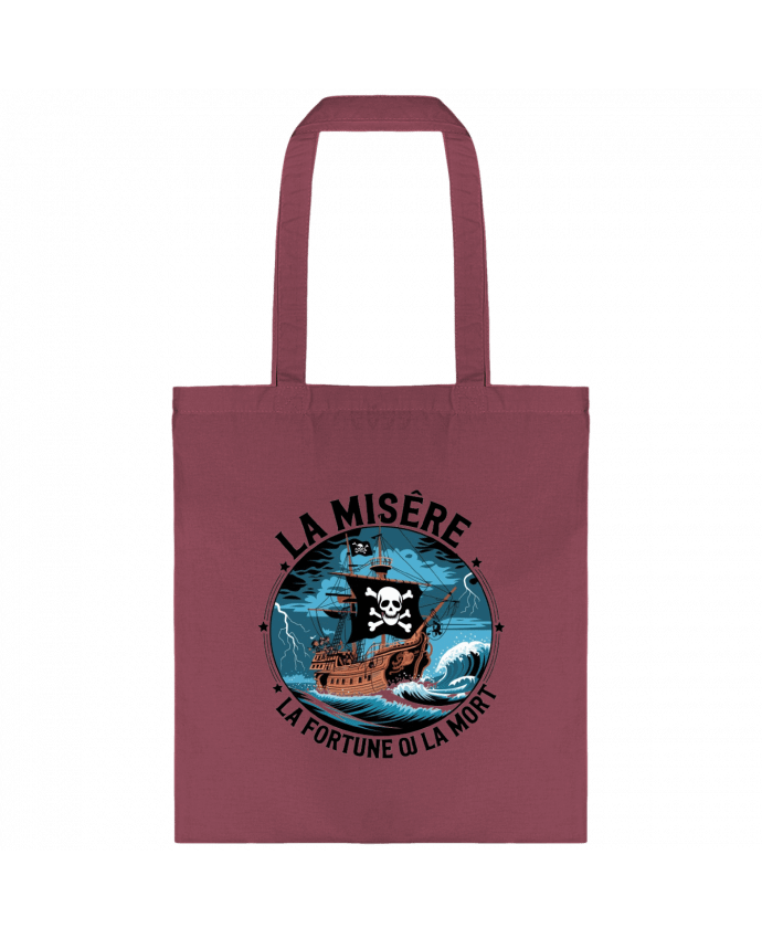 Tote-bag la misère la fortune ou la mort par bwilfy
