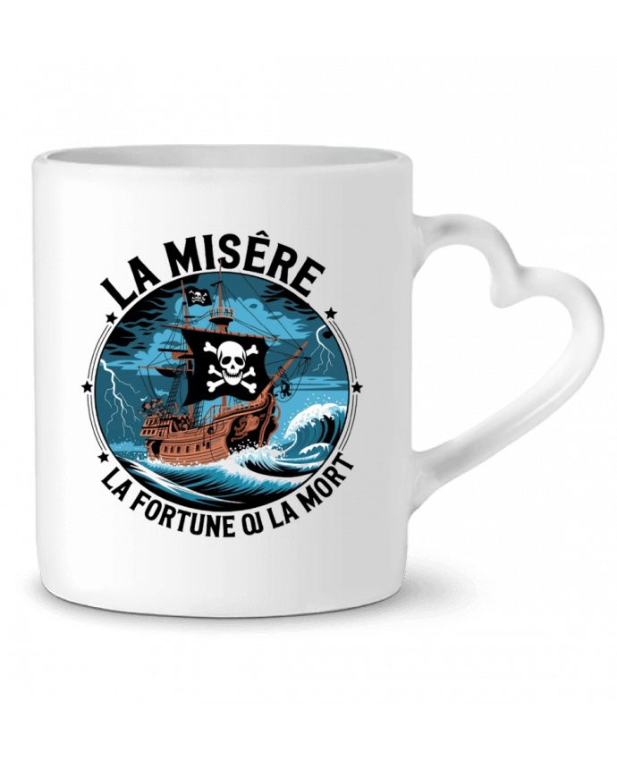Mug coeur la misère la fortune ou la mort par bwilfy