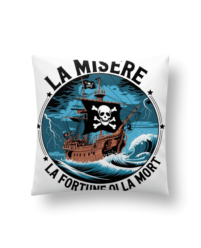 Coussin la misère la fortune ou la mort par bwilfy