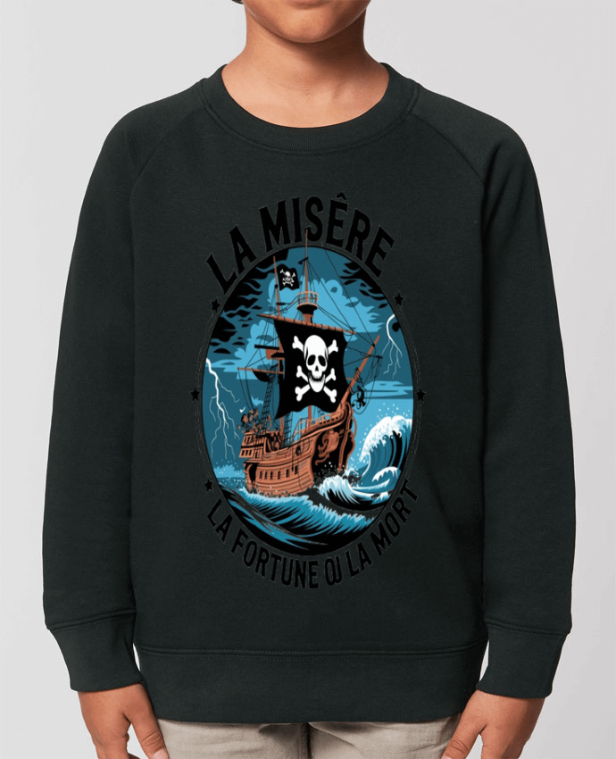 Sweat-shirt enfant la misère la fortune ou la mort Par  bwilfy