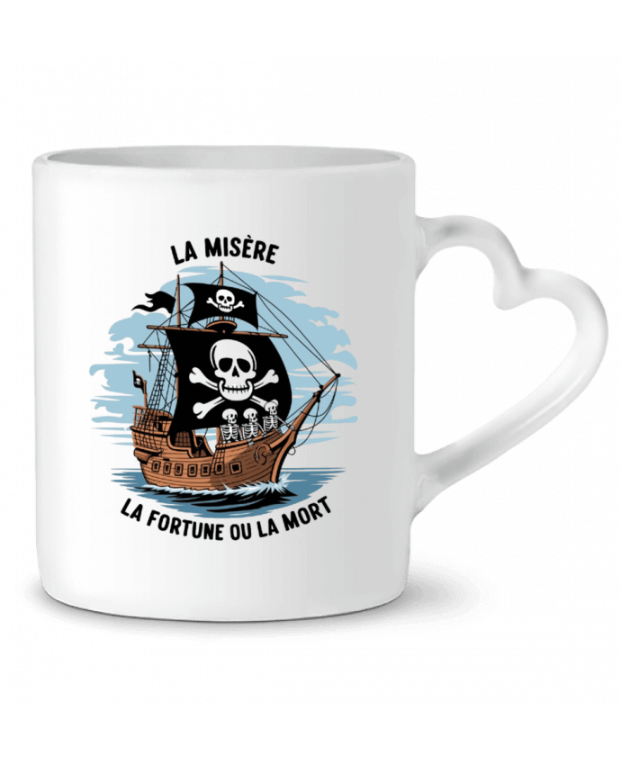 Mug coeur la misere la fortune ou la mort par bwilfy