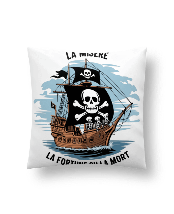 Coussin la misere la fortune ou la mort par bwilfy