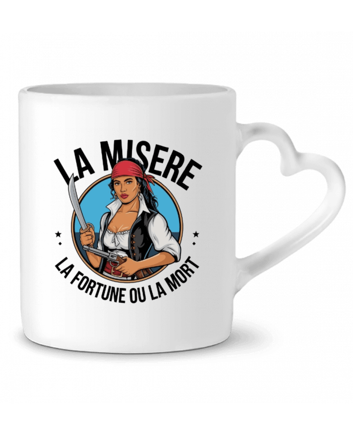 Mug coeur la misere la fortune ou la mort par bwilfy