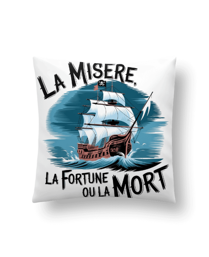 Coussin la misere la fortune ou la mort par bwilfy