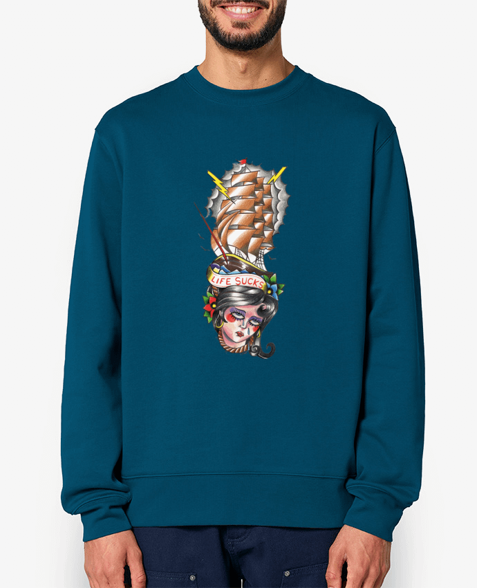 Sweat-shirt Life Sucks Par david