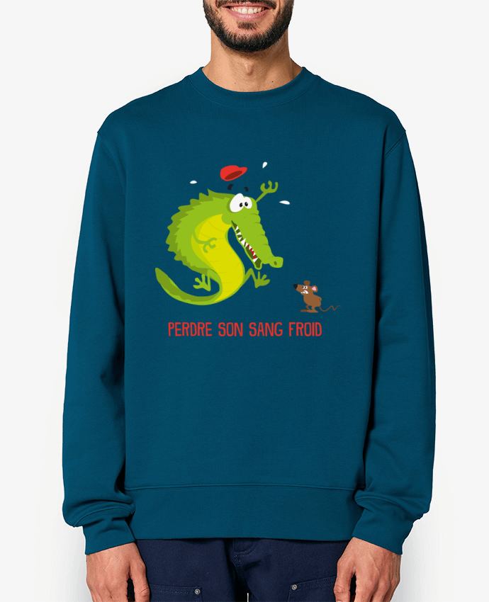 Sweat-shirt Sang froid Par Rickydule