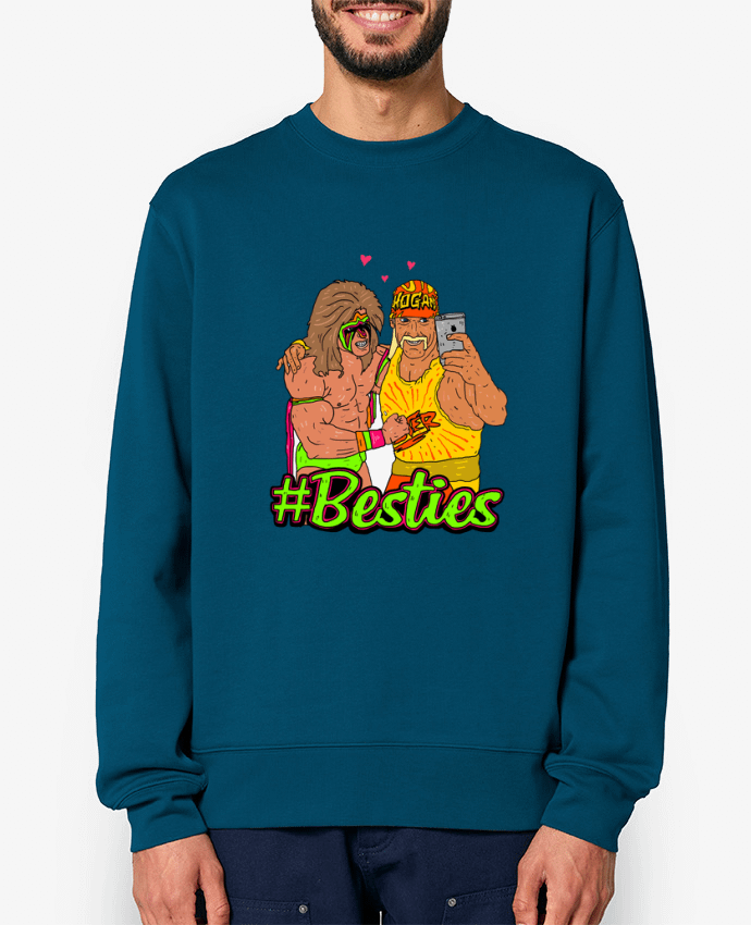 Sweat-shirt #Besties Catch Par Nick cocozza