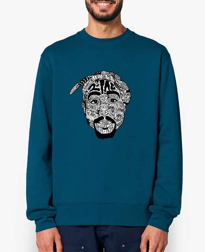 Sweat-shirt Tupac Par Nick cocozza