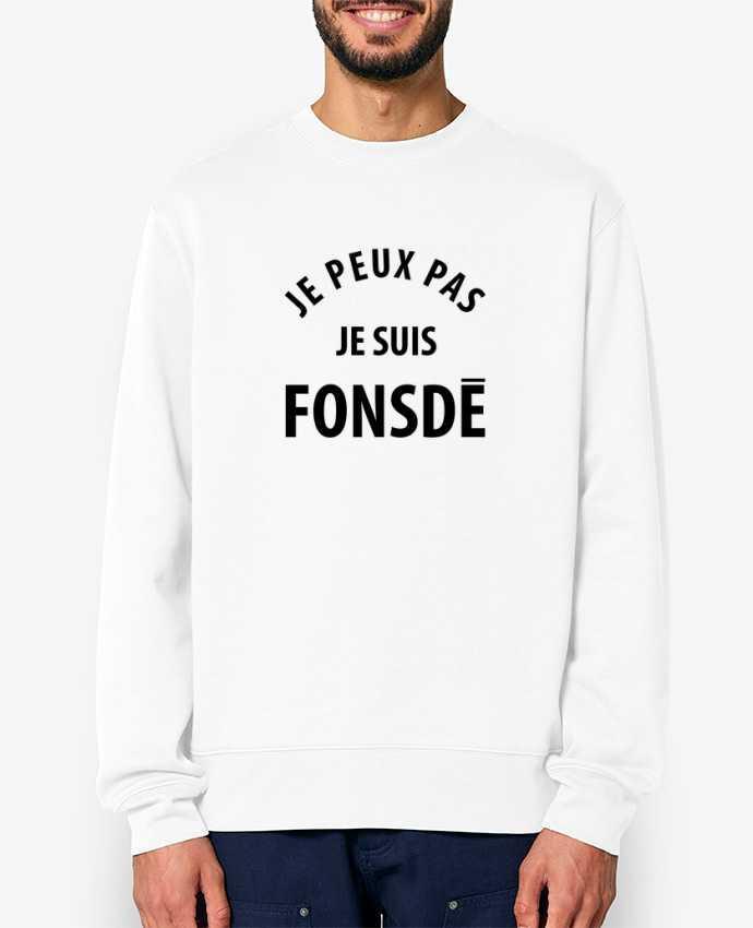 Sweat-shirt Je peux pas je suis fonsde Par Ruuud