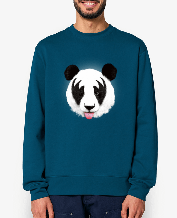 Sweat-shirt Kiss of a panda Par robertfarkas