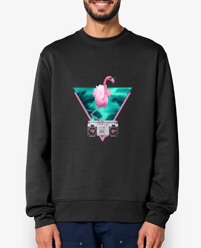 Sweat-shirt Miami flamingo Par robertfarkas