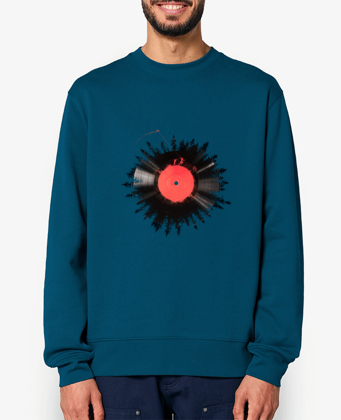 Sweat-shirt The vinyl of my life Par robertfarkas