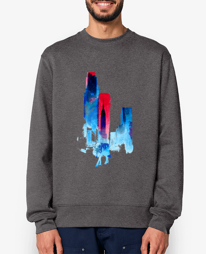 Sweat-shirt The wolf of the city Par robertfarkas