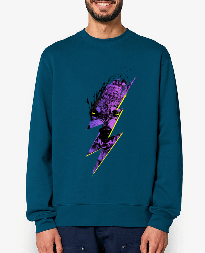 Sweat-shirt Thunderwolf Par robertfarkas