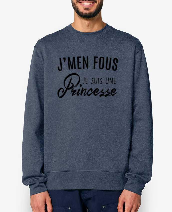 Sweat-shirt J'men fous je suis une princesse Par La boutique de Laura