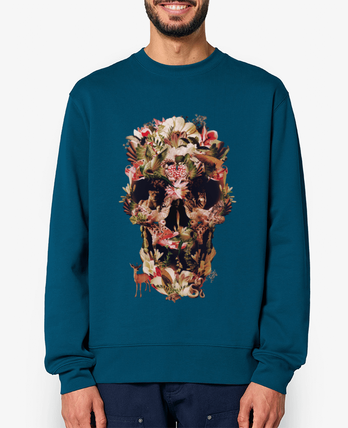 Sweat-shirt Jungle Skull Par ali_gulec