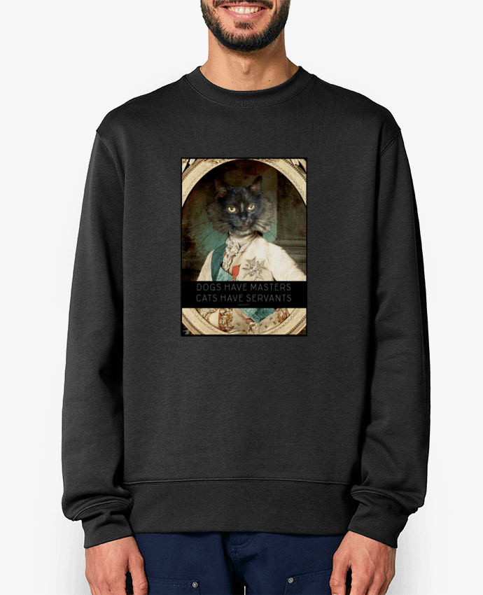 Sweat-shirt King Cat Par Tchernobayle