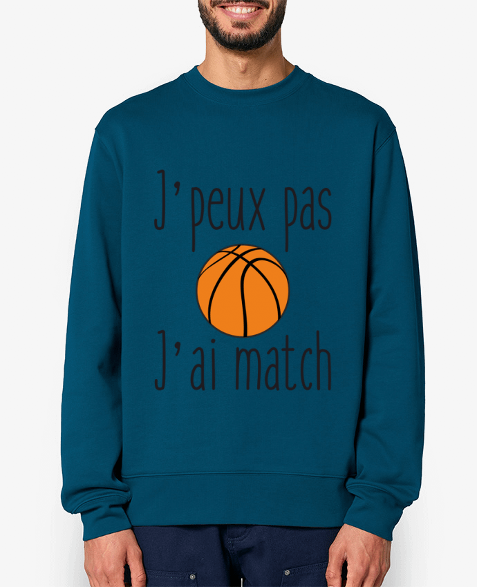 Sweat-shirt J'peux pas j'ai match de basket Par Benichan