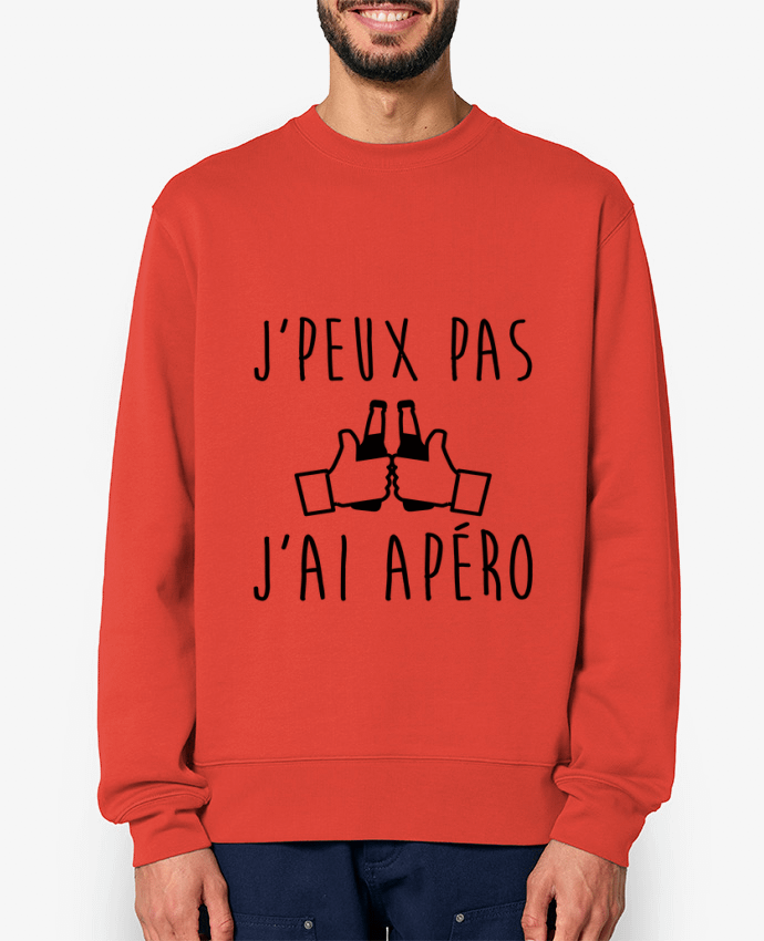 Sweat-shirt J'peux pas j'ai apéro Par Benichan