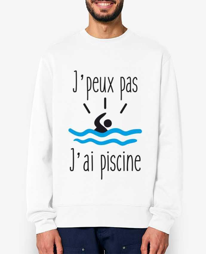 Sweat-shirt J'peux pas j'ai piscine Par Benichan