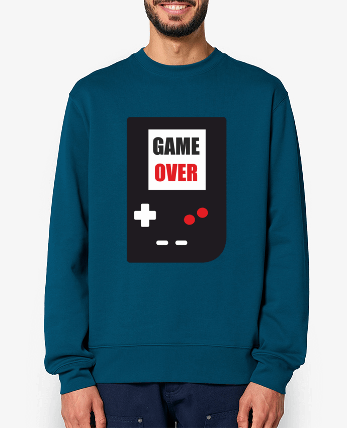 Sweat-shirt Game Over Console Game Boy Par Benichan