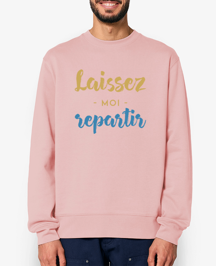 Sweat-shirt Laissez moi repartir Par tunetoo