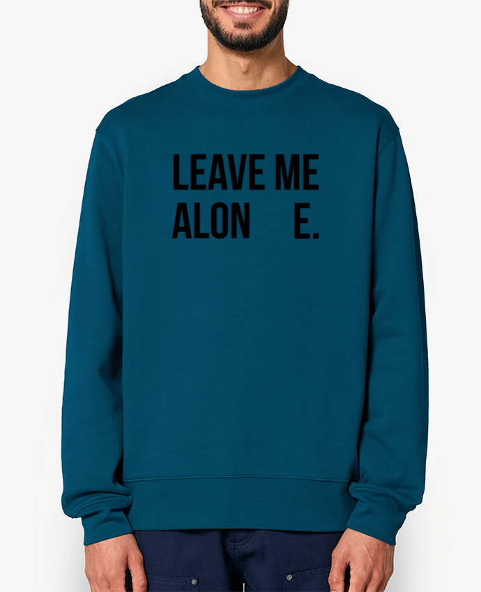 Sweat-shirt Leave me alone. Par tunetoo