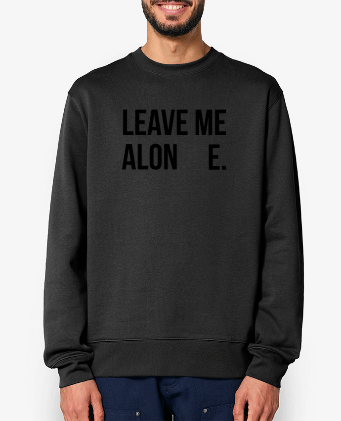 Sweat-shirt Leave me alone. Par tunetoo