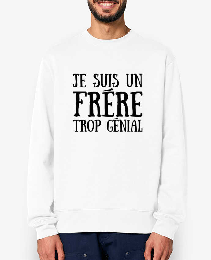 Sweat-shirt Je suis un frère trop génial Par tunetoo