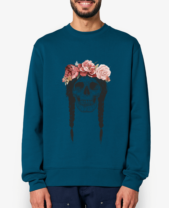 Sweat-shirt Festival Skull Par Balàzs Solti