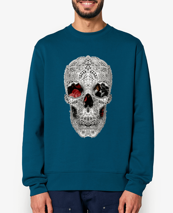 Sweat-shirt Lace skull 2 light Par ali_gulec