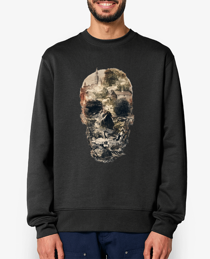 Sweat-shirt Skull town Par ali_gulec