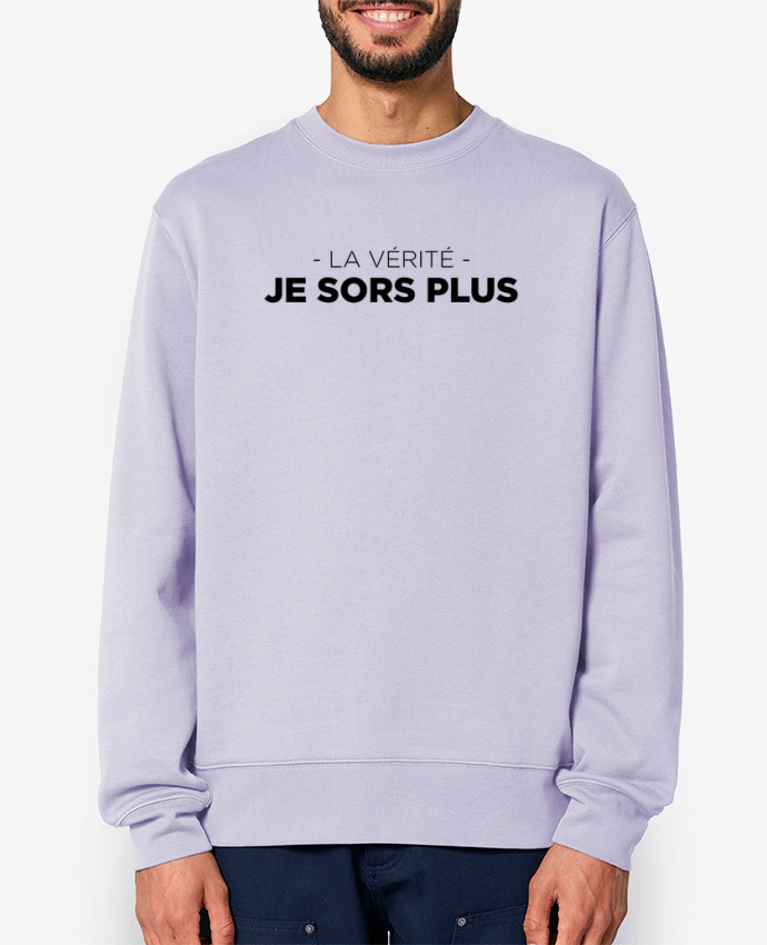 Sweat-shirt La vérité, je sors plus Par tunetoo