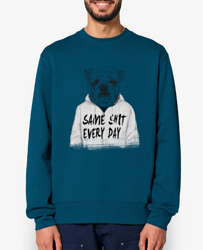 Sweat-shirt Same shit every day Par Balàzs Solti