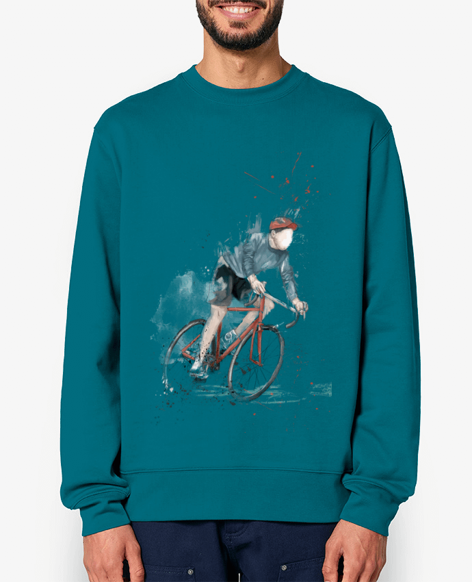 Sweat-shirt I want to Ride Par Balàzs Solti