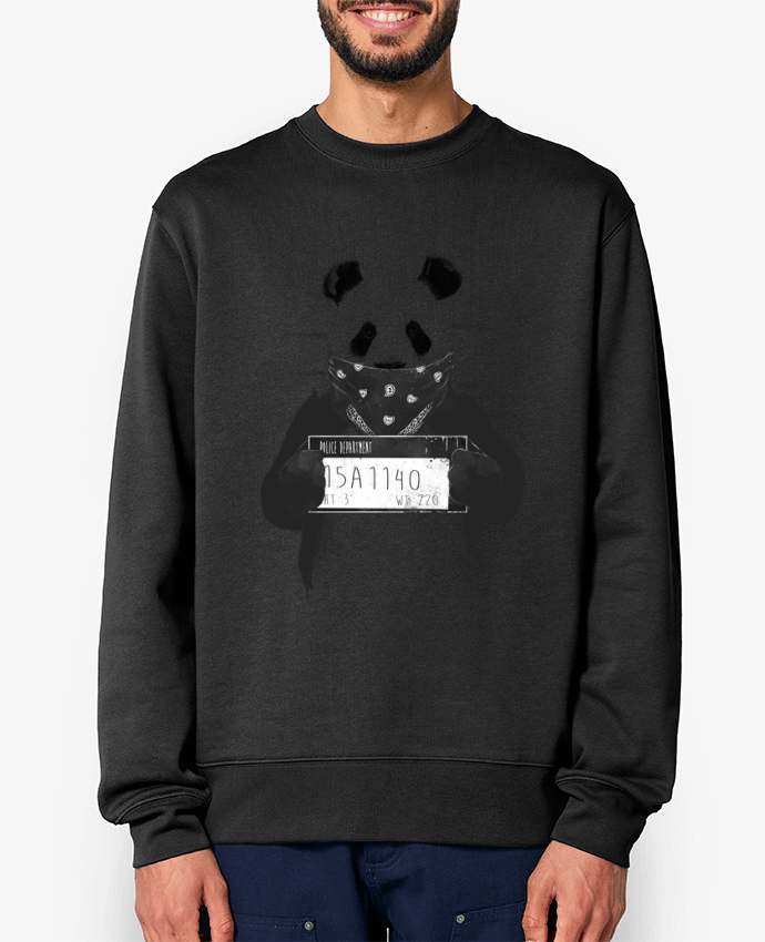 Sweat-shirt Bad panda Par Balàzs Solti