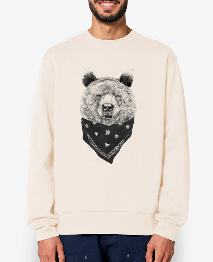 Sweat-shirt wild_bear Par Balàzs Solti